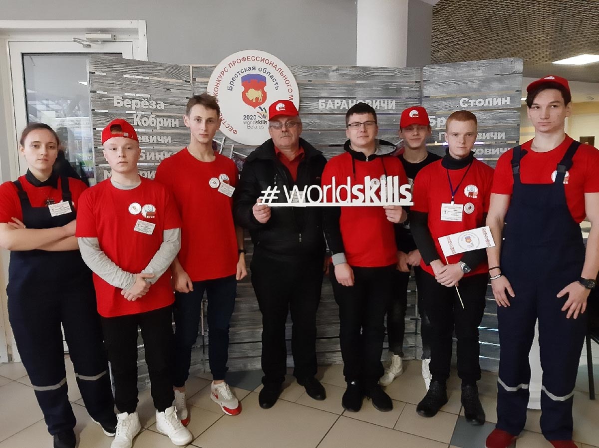 WorldSkills 2020. Среди победителей – учащиеся Кобринского политехнического колледжа