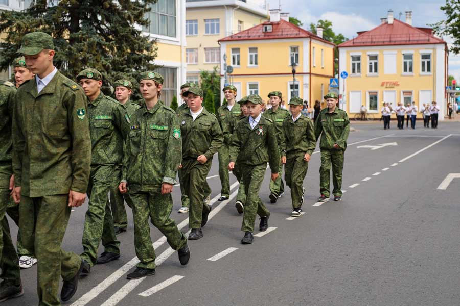 Кобрин с размахом отметил День пожарной службы Беларуси. Фоторепортаж
