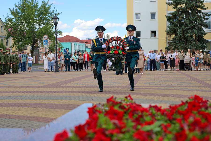 Кобрин с размахом отметил День пожарной службы Беларуси. Фоторепортаж