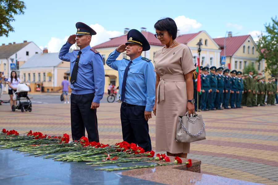 Кобрин с размахом отметил День пожарной службы Беларуси. Фоторепортаж
