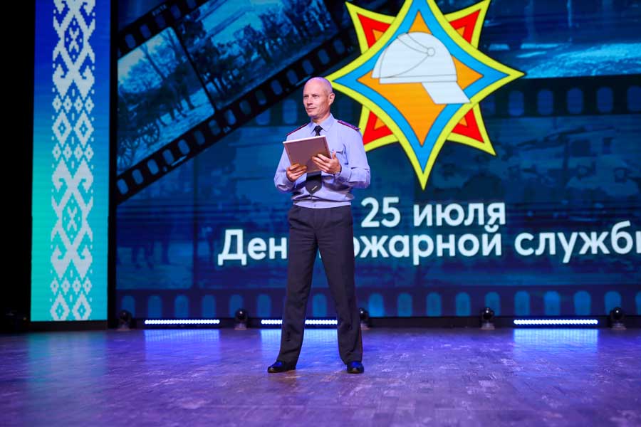 Кобрин с размахом отметил День пожарной службы Беларуси. Фоторепортаж
