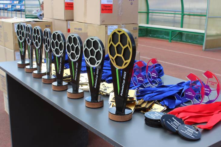 В Кобрине состоялся республиканский турнир Polesie Cup 2023 — на стадионе «Юность» выступили восемь команд из разных городов страны