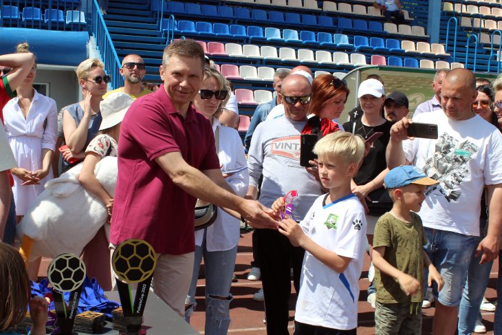 В Кобрине состоялся республиканский турнир Polesie Cup 2023 — на стадионе «Юность» выступили восемь команд из разных городов страны