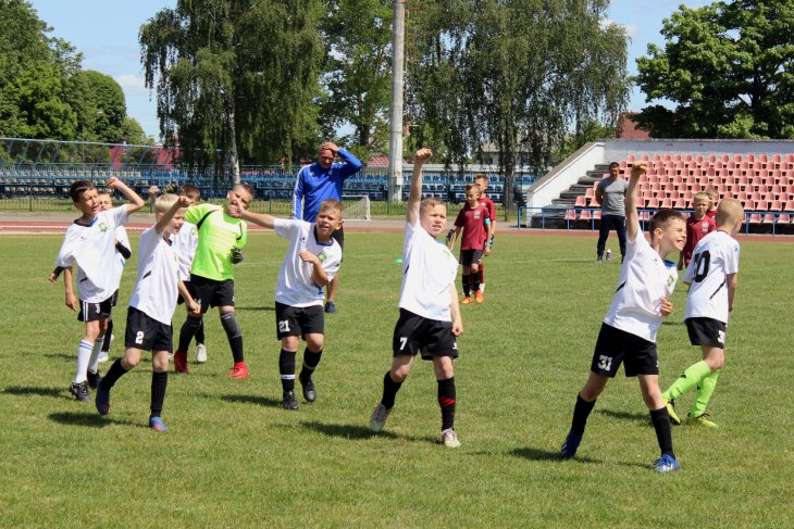 В Кобрине состоялся республиканский турнир Polesie Cup 2023 — на стадионе «Юность» выступили восемь команд из разных городов страны
