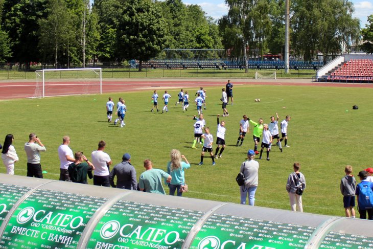 В Кобрине состоялся республиканский турнир Polesie Cup 2023 — на стадионе «Юность» выступили восемь команд из разных городов страны