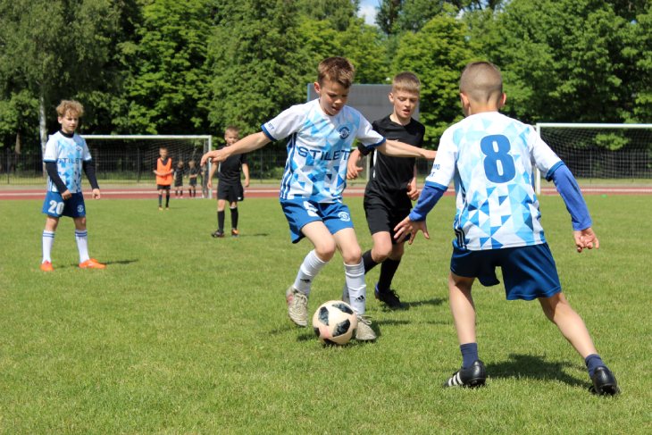 В Кобрине состоялся республиканский турнир Polesie Cup 2023 — на стадионе «Юность» выступили восемь команд из разных городов страны