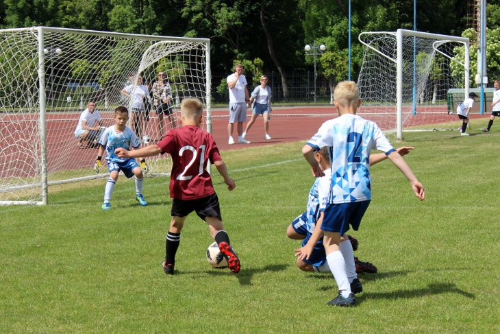 В Кобрине состоялся республиканский турнир Polesie Cup 2023 — на стадионе «Юность» выступили восемь команд из разных городов страны
