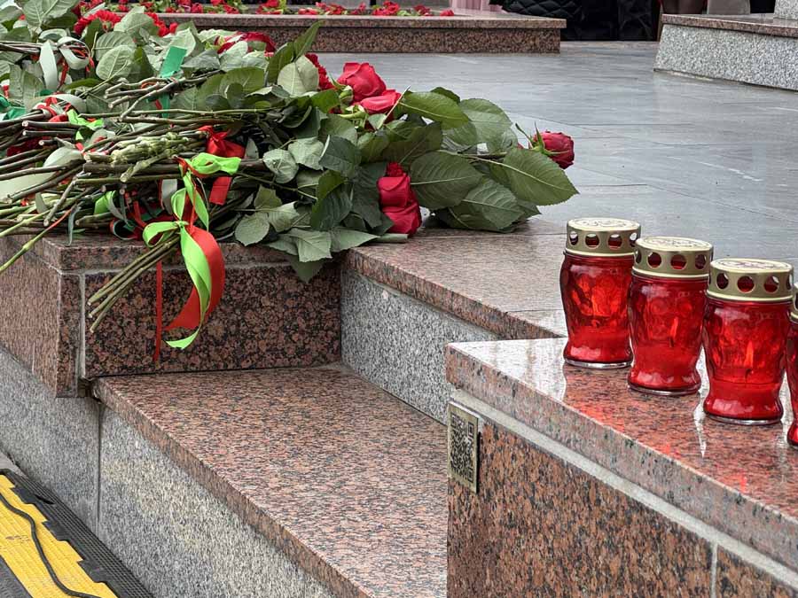 Кобрин отмечает 80-летие Победы. Фоторепортаж