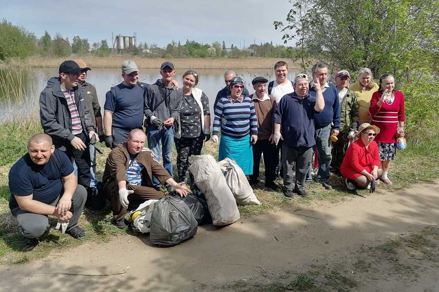 Экологическая акция «Чистый город» объединила жителей Кобрина