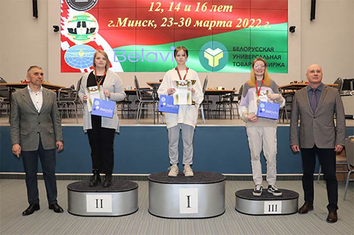 В Кобрине растет будущий гроссмейстер? Саша Шабан стала чемпионкой Беларуси по шахматам в группе до 16 лет
