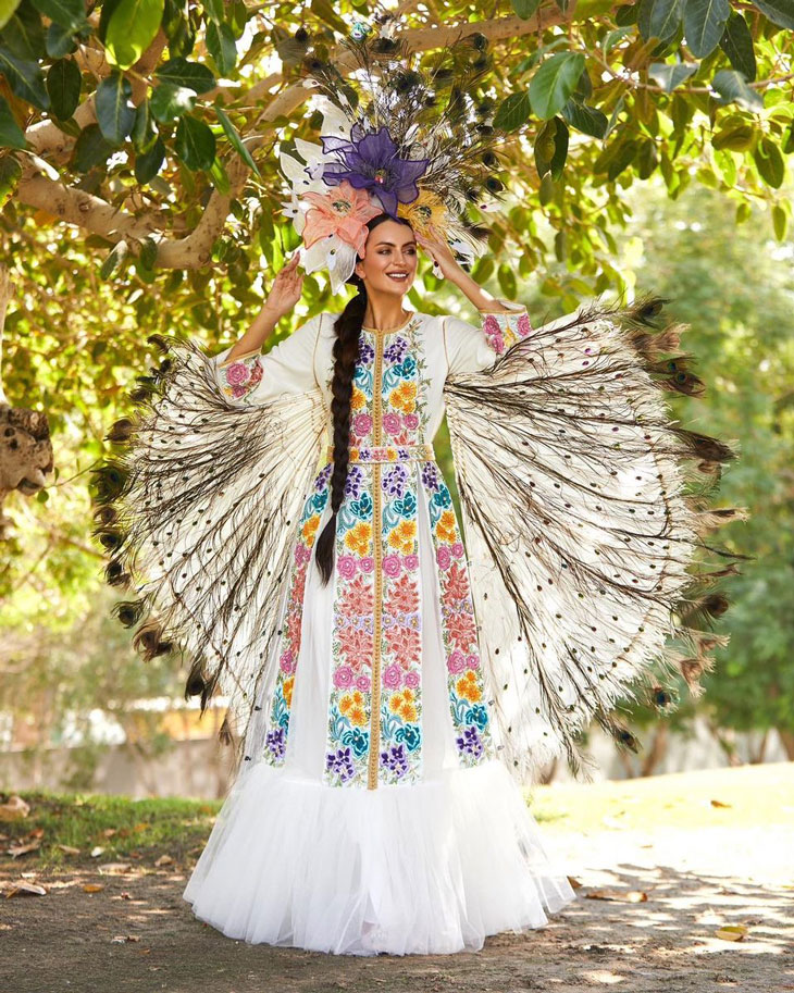 Кобринчанка на конкурсе «Мисс Земля» стала лучшей в номинации национальный костюм Европы, поразила фигурой и образом Фауны