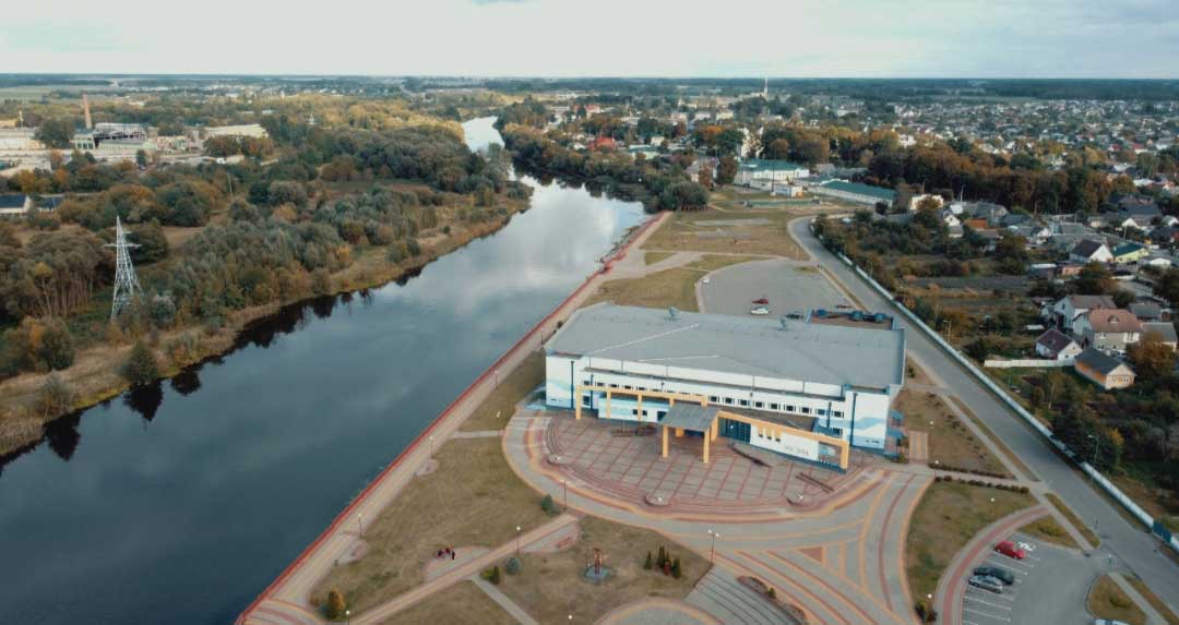 Что видят птицы, когда пролетают осенью над Кобрином. Показываем