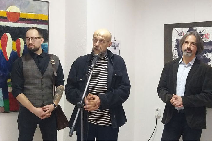Выставка художников-концептуалистов «P.S. Памежны стан» открылась в Бресте
