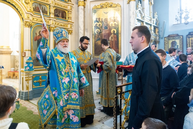Николай Комарчук, уроженец Кобрина, удостоился благодарности митрополита Павла, Патриаршего Экзарха всея Беларуси