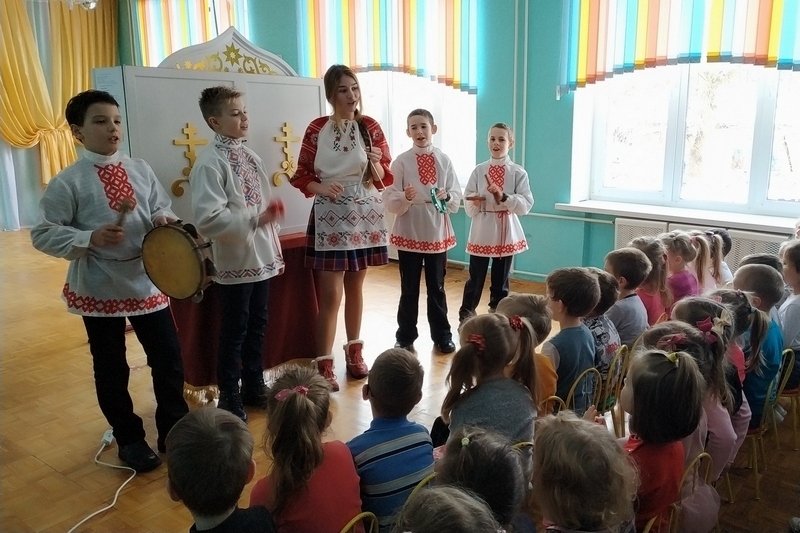 Кукольный театр Батлейка выступил с постановкой 