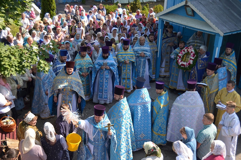 5 августа в храме Вознесения Господня аг. Городец отмечали престольный праздник