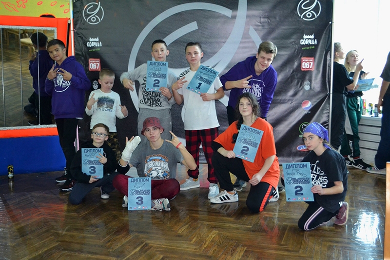 3 медали B-Boy и B-Girl из Кобрина привезли с отборочного этапа Чемпионата Беларуси по брейкингу