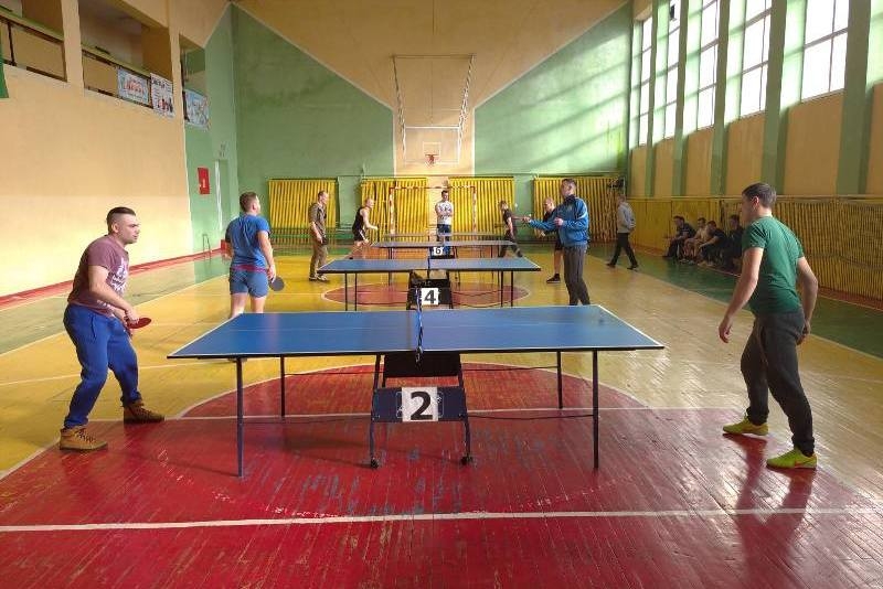 В Кобрине прошло первенство по настольному теннису среди сотрудников РОЧС