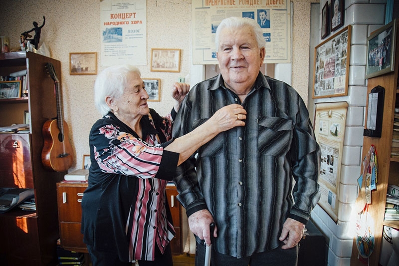 «Простыя людзi»: 60 лет вместе. Он – музыкант, она – учительница. Семья Черник