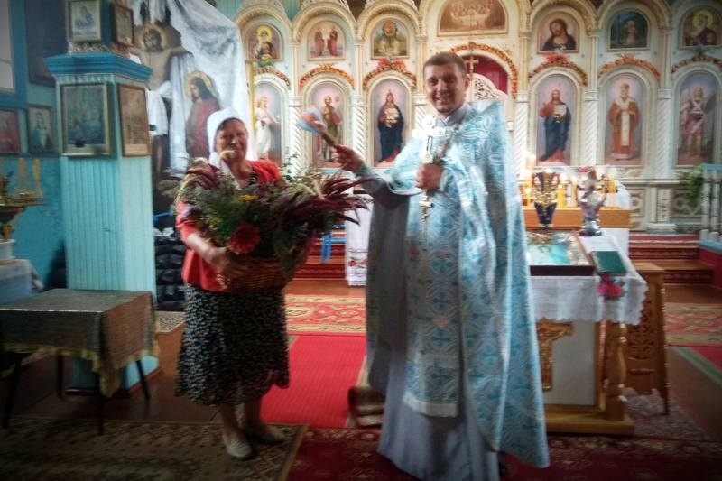 Православные верующие агрогородка Городец отметили праздник Успения Пресвятой Богородицы