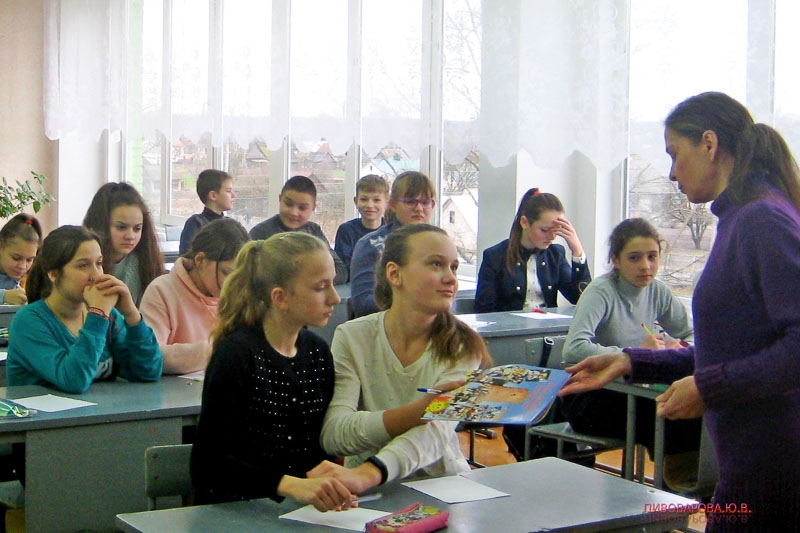 21 лютага ў Дзівінскай сярэдняй школе прайшоў урок роднай мовы