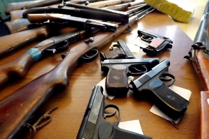 Кобрин не Чикаго, однако в 2019 году сдано и изъято 47 единиц оружия
