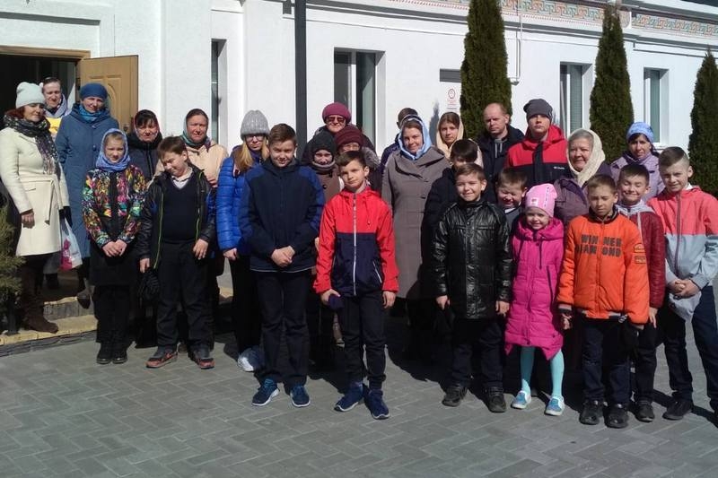 Воспитанники воскресной школы кобринского собора побывали на экскурсии в Спасском монастыре