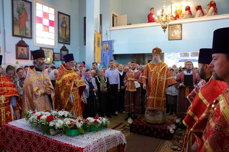 В Кобрине прошли торжества по случаю 180 лет со дня первого и 30 лет со дня второго освящений храма Николая Чудотворца