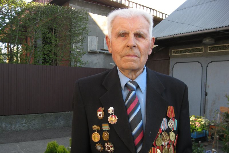 Лица Победы. Андрей Петрович Базылюк, родился 27 апреля 1926 года в деревне Залесье Кобринского района
