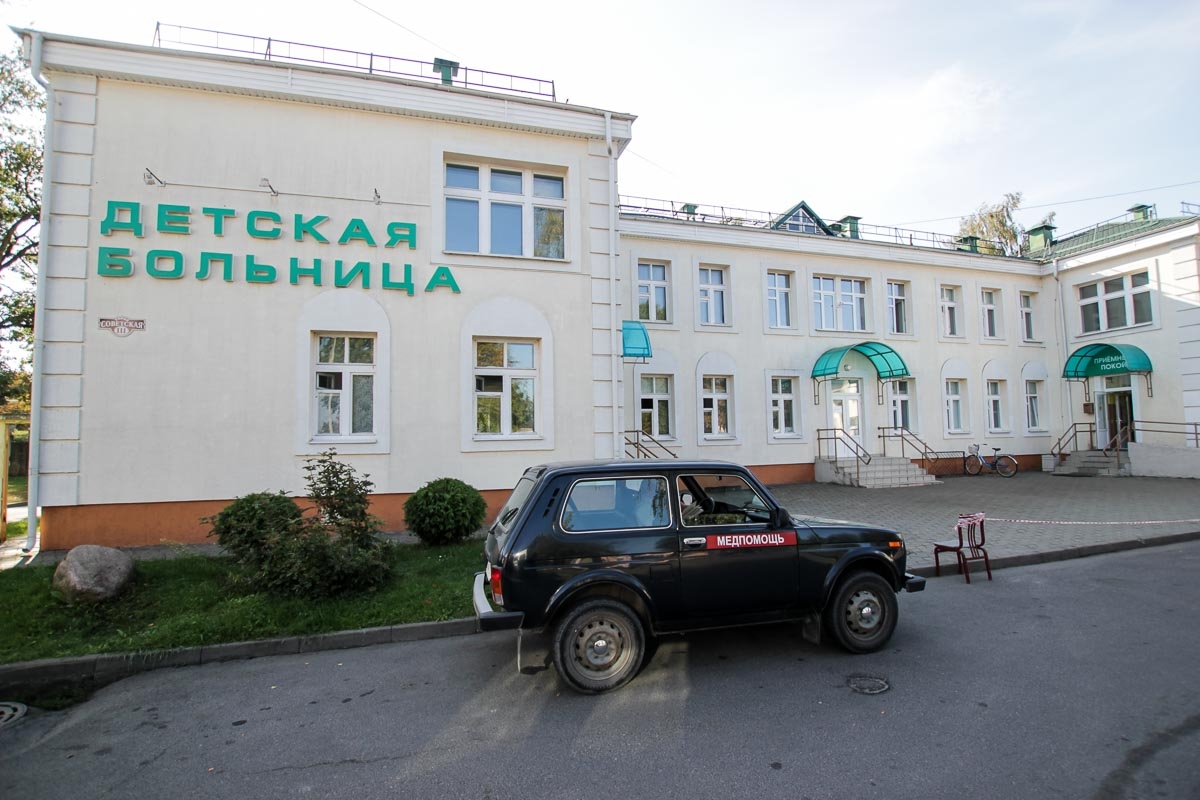 В Кобринской детской больнице рассказали о том, как в учреждении организовано обследование на COVID-19