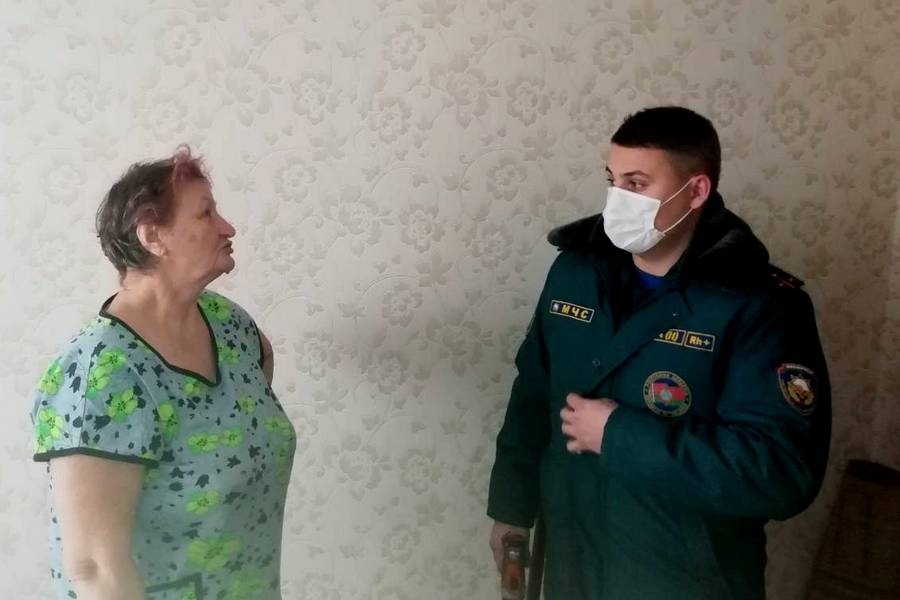20 пожарных извещателей бесплатно установили в домах пожилых людей в Кобринском районе