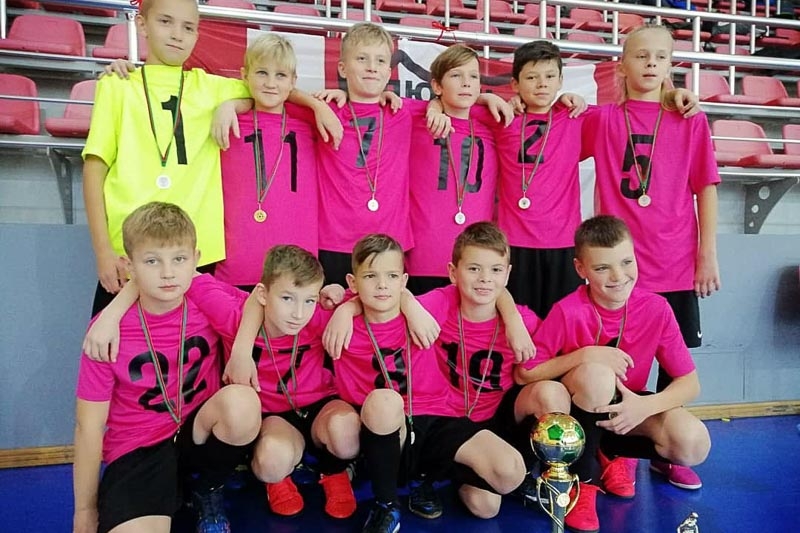 Юные футболисты из Кобрина выиграли золото в турнире LIDA WINTER CUP 2020