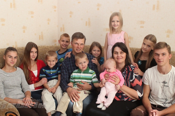 Самые большие семьи Брестской области живут в Столинском и Кобринском районах