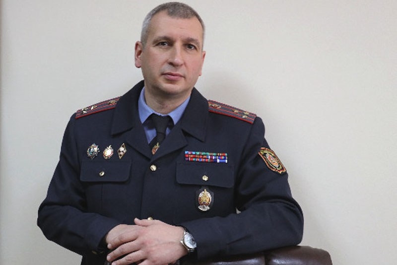 Уроженец Кобрина Максим Суббота назначен на должность заместителя начальника УВД Брестского облисполкома