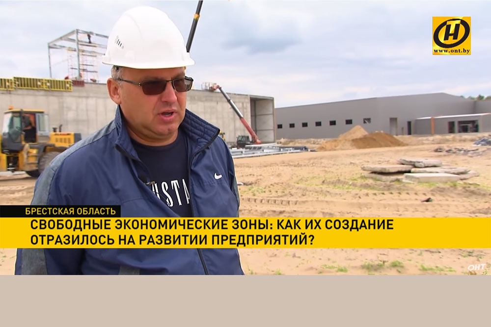 В нескольких километрах от Кобрина возводят комплекс по производству рассады грибниц