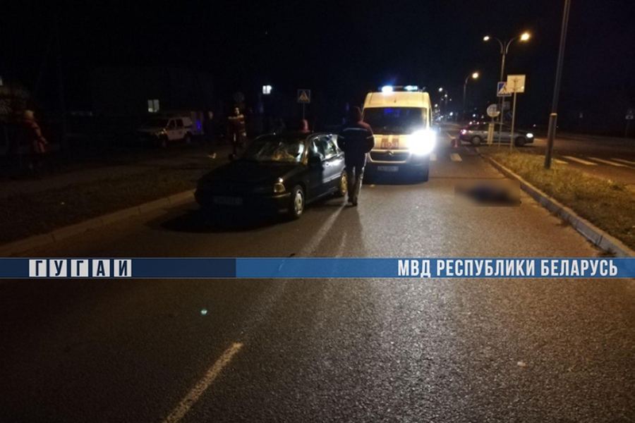 В Кобрине на переходе 19-летний водитель Volvo насмерть сбил пожилого мужчину