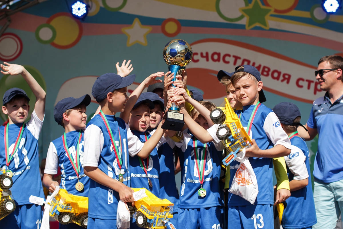 «Динамо-2» из Минска – победитель III Республиканского турнира по футболу POLESIE CUP