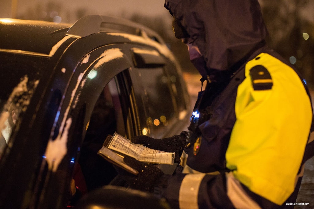 За первые три дня нового года в Брестской области задержали 33 пьяных водителя