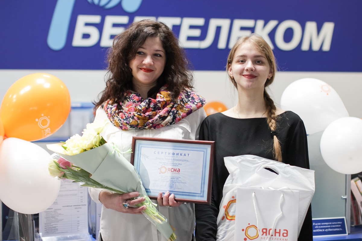 Кобринчанка стала 300-тысячным абонентом телевидения ZALA