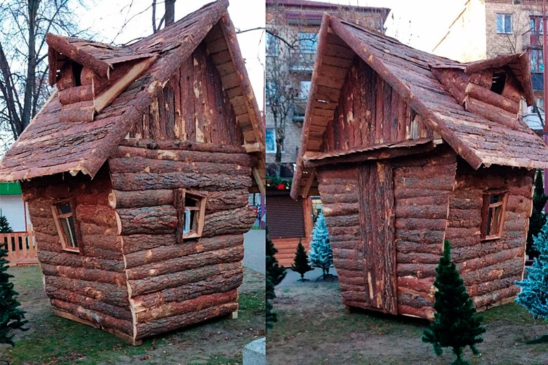 Домик Змея Горыныча появился в Бресте на улице Гоголя