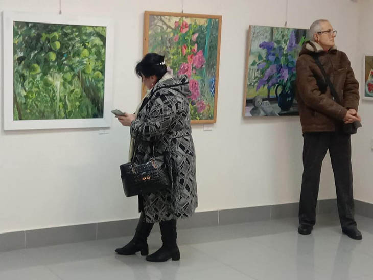 В Бресте открылась выставка работ трех художниц из Кобрина — Светланы Волосюк, Натальи Скарги и Валентины Шохалевич