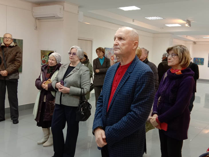 В Бресте открылась выставка работ трех художниц из Кобрина — Светланы Волосюк, Натальи Скарги и Валентины Шохалевич