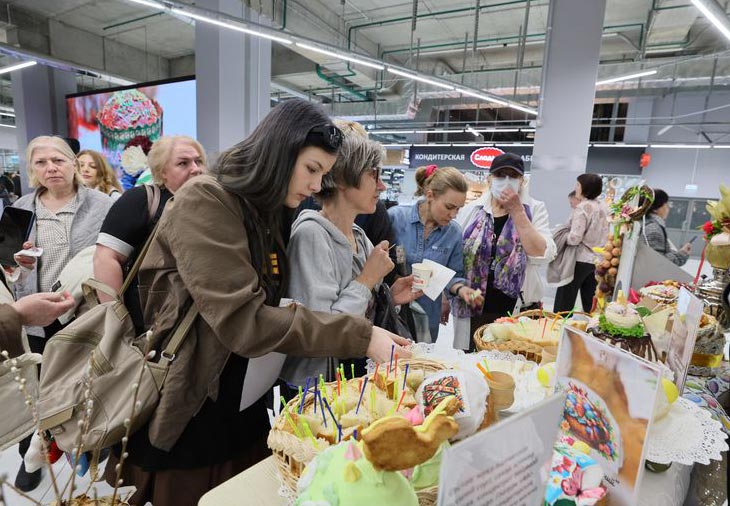 «Полесье» с куличами из Кобрина среди участников национального конкурса пасхальной выпечки «Булка Першага»