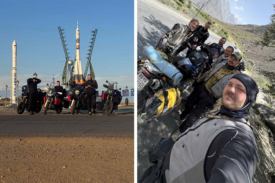 Кобринчане на мотоциклах проехали 12 000 км – через 5 стран, горы, пустыни и ледники добрались до Памира 