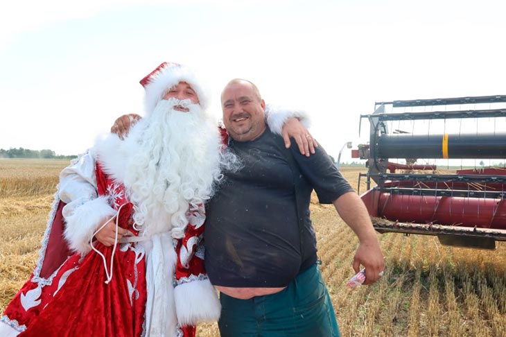 ded moroz i snegurka na polyah 14
