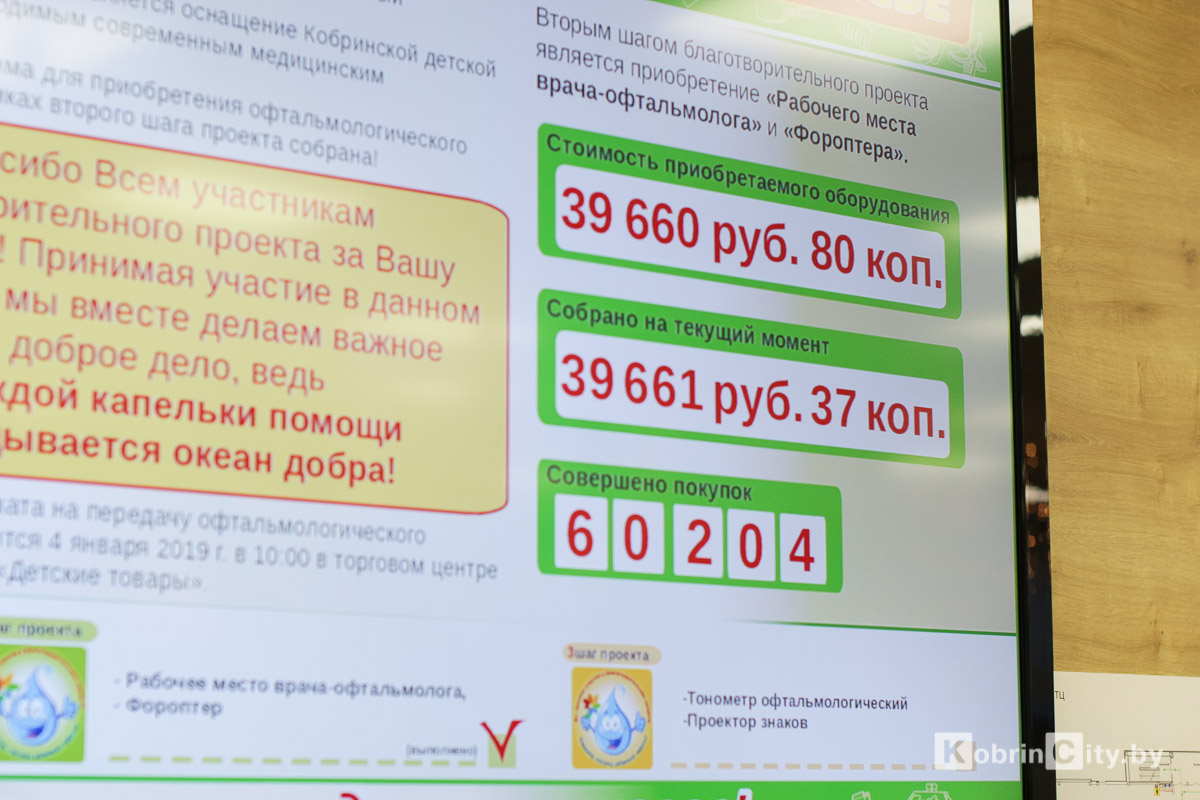 На «Полесье» подвели итоги II этапа благотворительного проекта