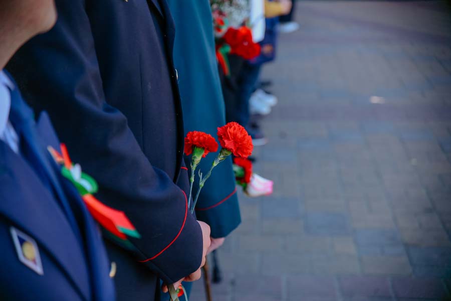 9 мая в Кобрине отдают должное тем, кто 79 лет назад одержал Победу над фашизмом