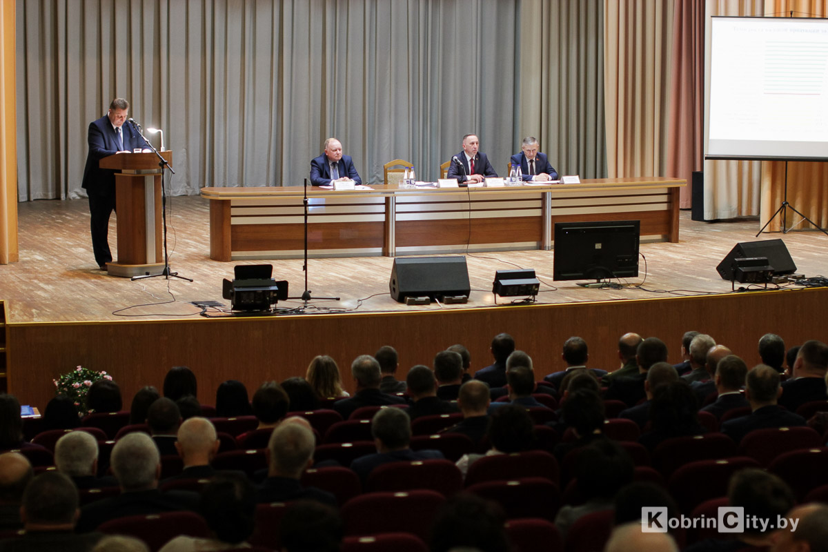 Хозяйственный актив Кобринщины подвёл итоги 2018 года и определил задачи на 2019