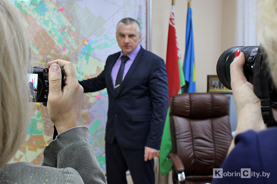 Начальник Кобринского РОВД полковник милиции Владимир Степанюк
