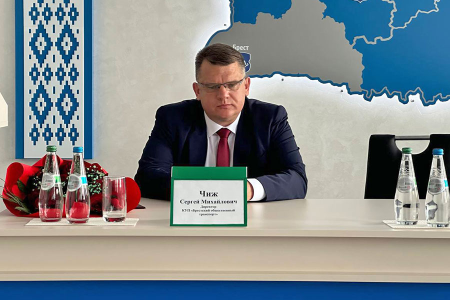 Сергей Чиж — новый директор КУП «Брестский общественный транспорт», ранее он руководил Автопарком №16 г. Кобрина